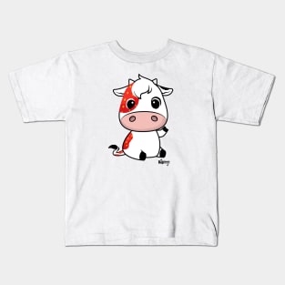 Cute Strawberry Cow Kids T-Shirt